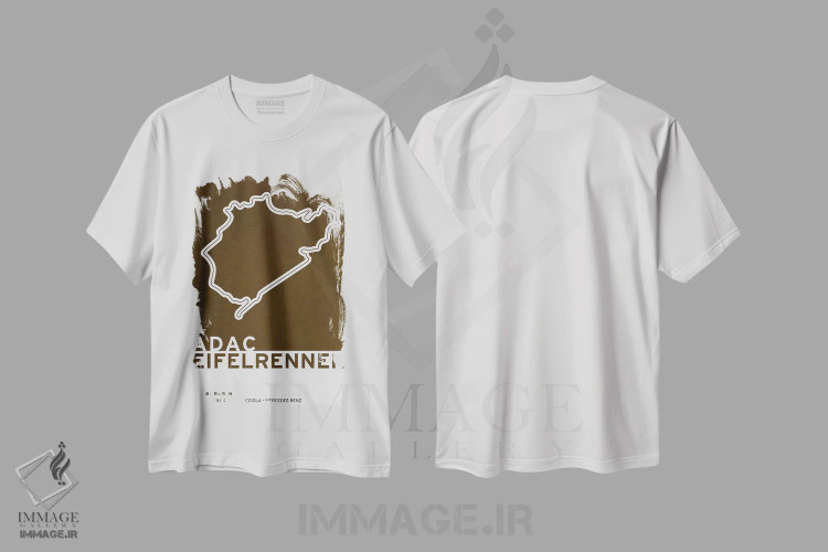 تیشرت سفید طرح دار ۱۹۲۷ آیفل رنن، هنر دیجیتال اثر چانکونگ | immage.ir