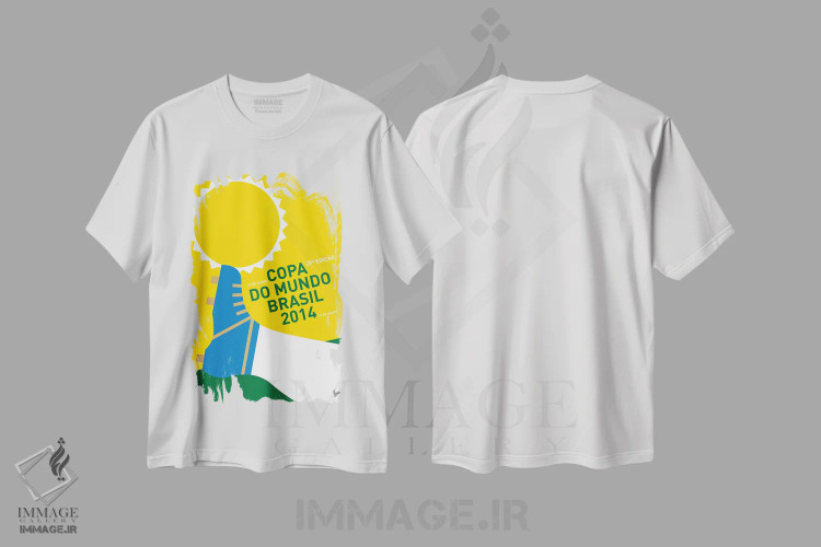 تیشرت سفید طرح دار آثار چانکونگ - immage.ir