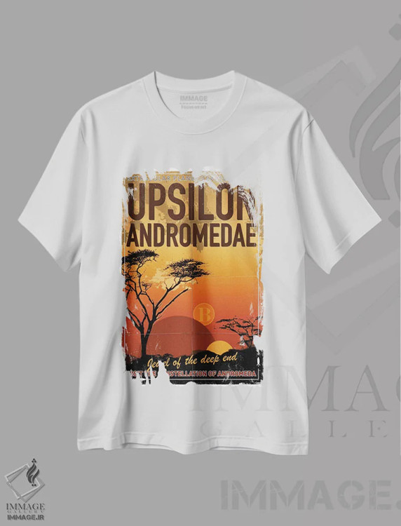 تیشرت سفید طرح دار آثار چانکونگ - فروشگاه ایماژ