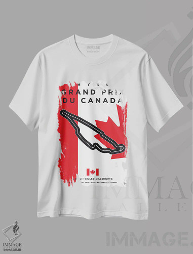 تیشرت سفید طرح دار پوستر مینیمال پیست ژیل ویلنوف، هنر دیجیتال اثر چانکونگ | فروشگاه ایماژ