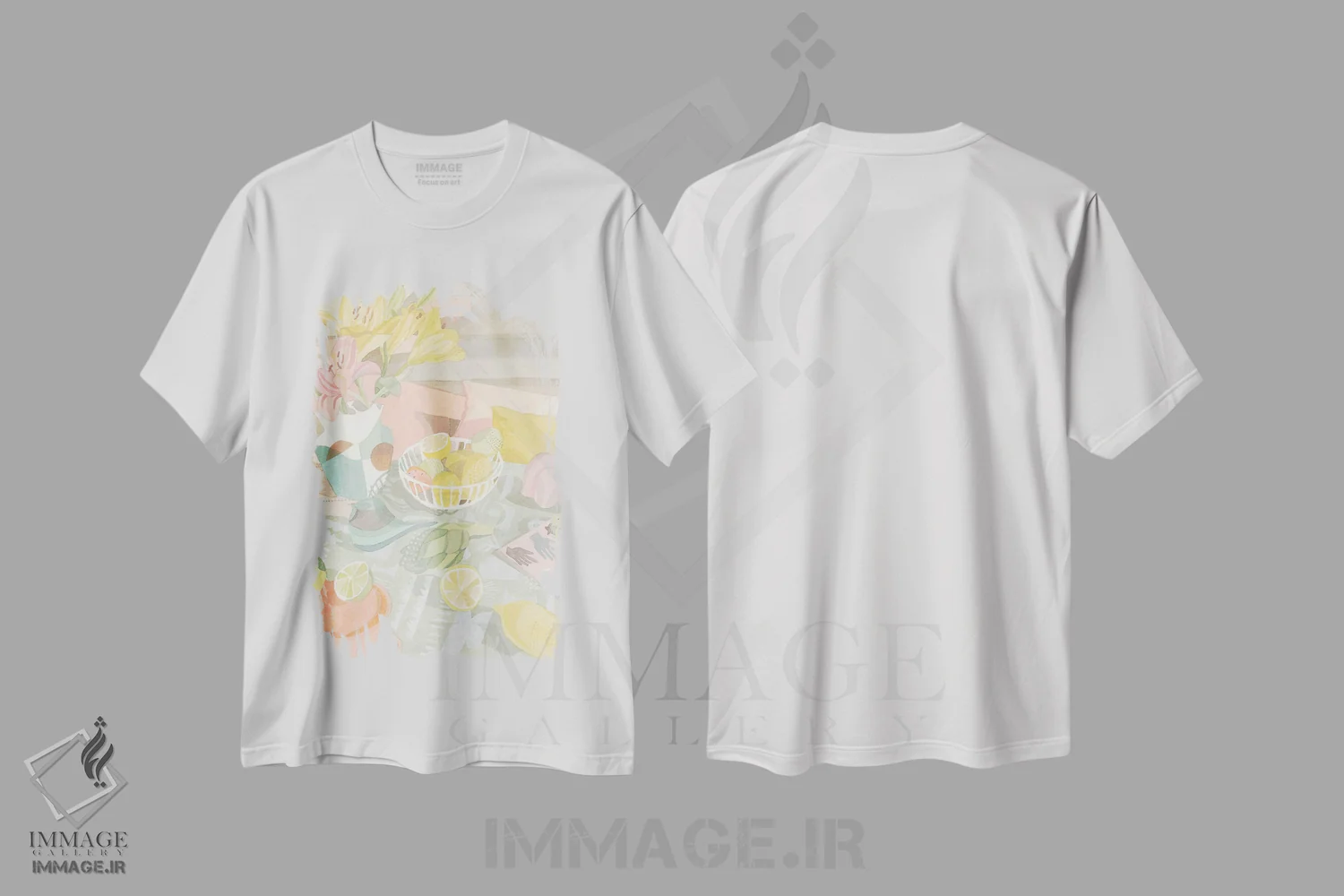 تیشرت سفید طرح دار باز هم من، دکور معاصر اثر کلر ویلسون | فروشگاه ایماژ