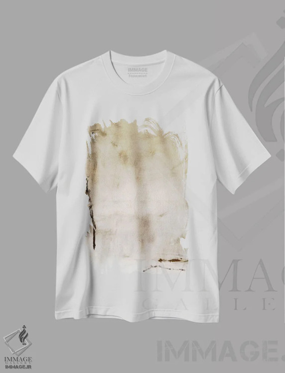 تیشرت سفید طرح دار ۱۳۳ اثر شانتال کوستو | immage.ir