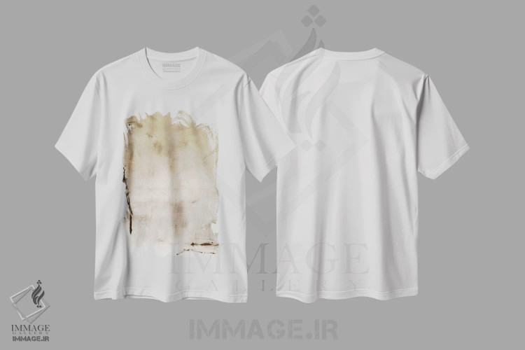 تیشرت سفید طرح دار ۱۳۳ اثر شانتال کوستو | immage.ir