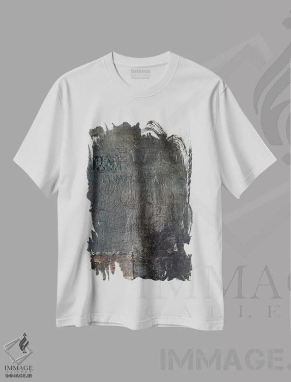 تیشرت سفید طرح دار ۱۲۸ اثر شانتال کوستو | immage.ir