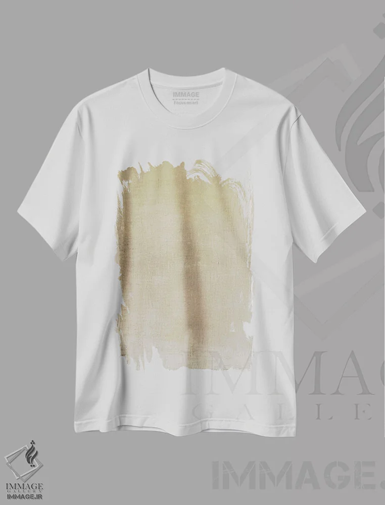 تیشرت سفید طرح دار ۵۷ اثر شانتال کوستو | immage.ir