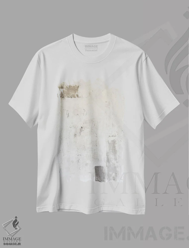 تیشرت سفید طرح دار ۴۰ اثر شانتال کوستو | immage.ir