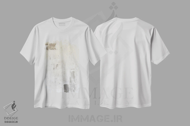 تیشرت سفید طرح دار ۴۰ اثر شانتال کوستو | immage.ir