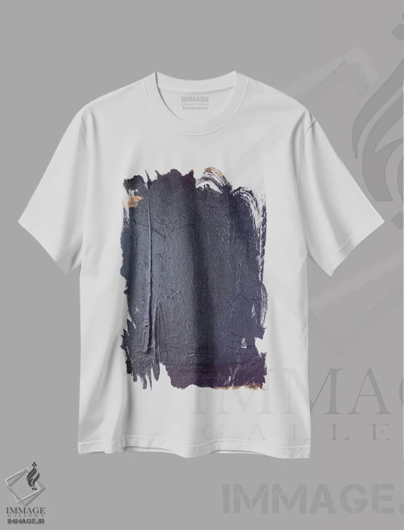 تیشرت سفید طرح دار ۱۲۶ اثر شانتال کوستو | immage.ir