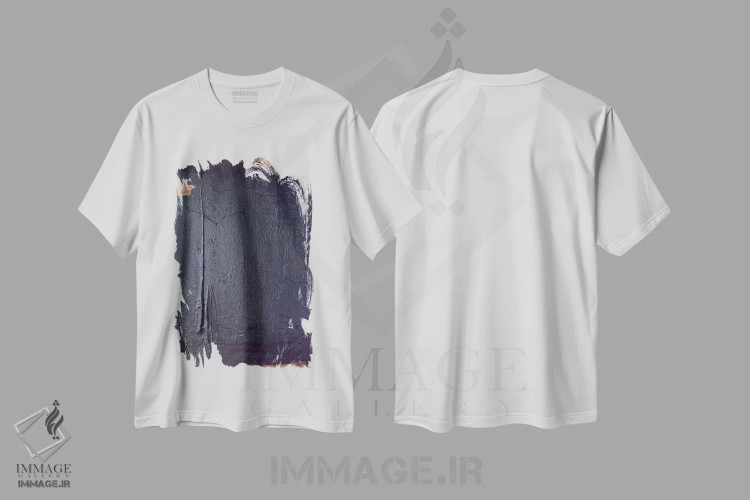 تیشرت سفید طرح دار ۱۲۶ اثر شانتال کوستو | immage.ir
