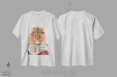 تیشرت سفید طرح دار شیر شاه، تزئینی اثر کوکو د پاریس | immage.ir