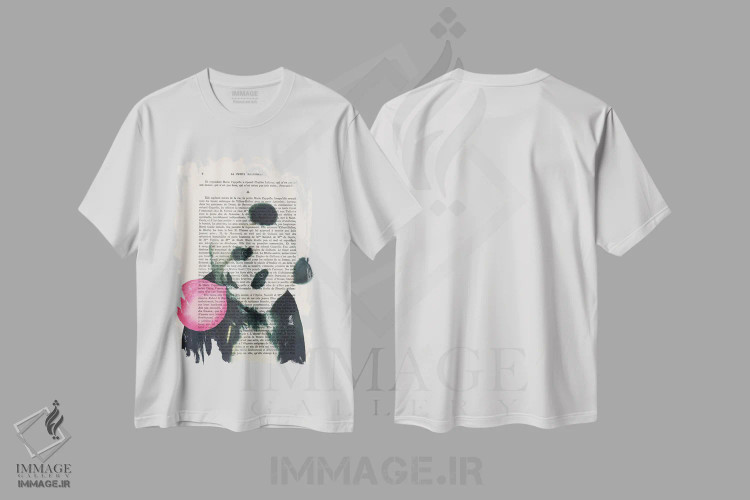 تیشرت سفید طرح دار پاندا با آدامس بادکنکی اثر کوکو د پاریس | فروشگاه ایماژ