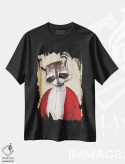 تیشرت مشکی طرح دار راکون بانو اثر کوکو د پاریس | immage.ir