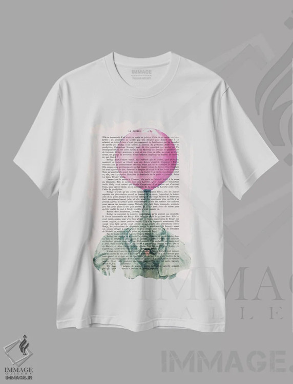تیشرت سفید طرح دار فیل با آدامس بادکنکی ۲، تزئینی اثر کوکو د پاریس | فروشگاه ایماژ