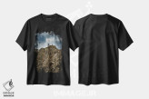 تیشرت مشکی طرح دار سنگ عمودی، مدیوم اثر کریستوفر توماس | فروشگاه ایماژ