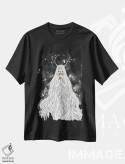 تیشرت مشکی طرح دار تاریک، انیمه اثر چریوکی | فروشگاه ایماژ