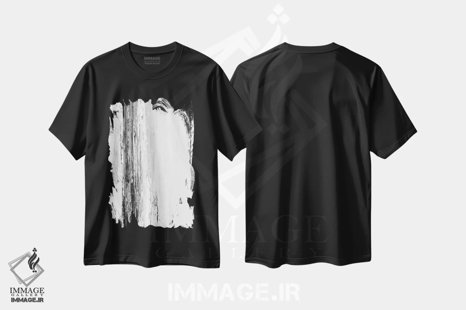 تیشرت مشکی طرح دار یخچال طبیعی اثر کارول لین تایس | immage.ir