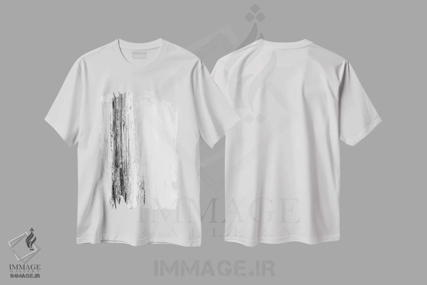 تیشرت سفید طرح دار یخچال طبیعی اثر کارول لین تایس | فروشگاه ایماژ