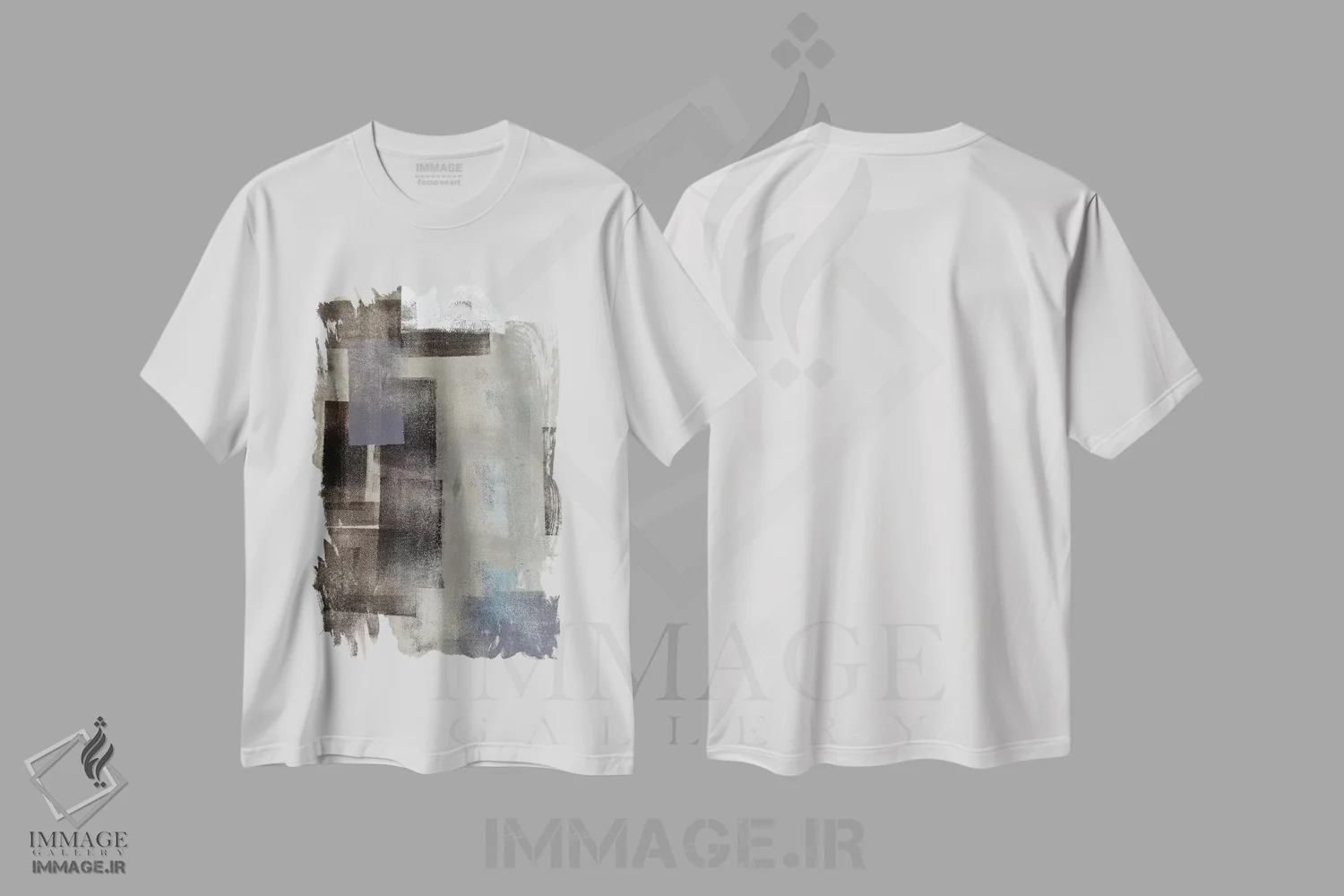 تیشرت سفید طرح دار آغاز کردن اثر کارول لین تایس | immage.ir
