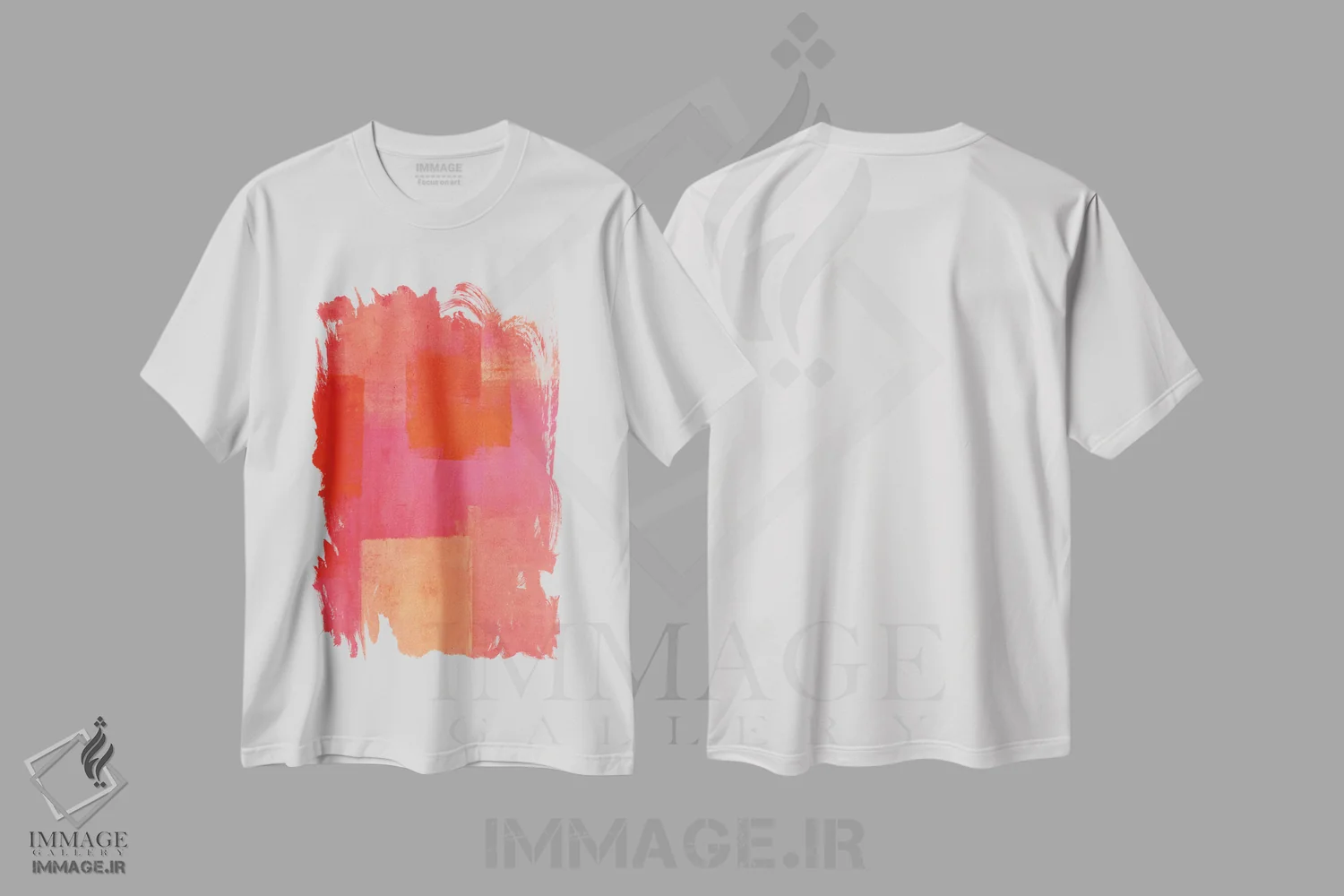 تیشرت سفید طرح دار مریخ اثر کارول لین تایس | فروشگاه ایماژ