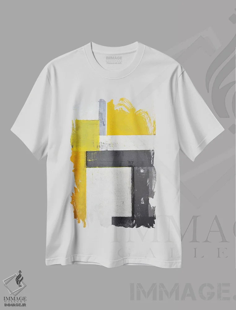 تیشرت سفید طرح دار هر چیزی ممکن است اثر کارول لین تایس | فروشگاه ایماژ