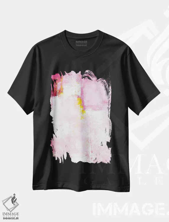 تیشرت مشکی طرح دار شیرین تر شده اثر کارول لین تایس | فروشگاه ایماژ