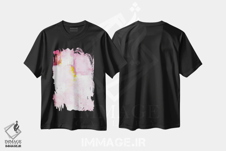 تیشرت مشکی طرح دار شیرین تر شده اثر کارول لین تایس | فروشگاه ایماژ