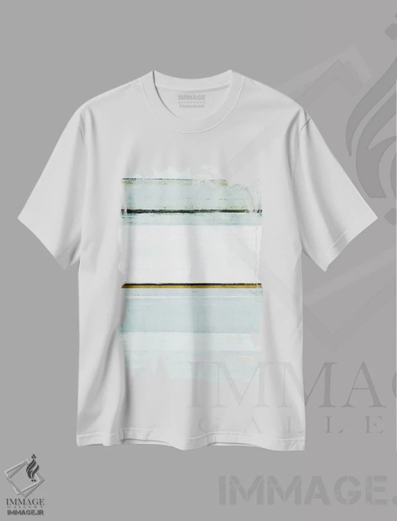 تیشرت سفید طرح دار "بی دخالت" اثر کارول لین تایس | immage.ir