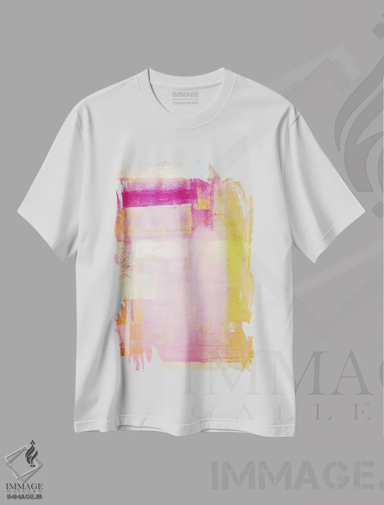 تیشرت سفید طرح دار "خوشمزه" اثر کارول لین تایس | فروشگاه ایماژ