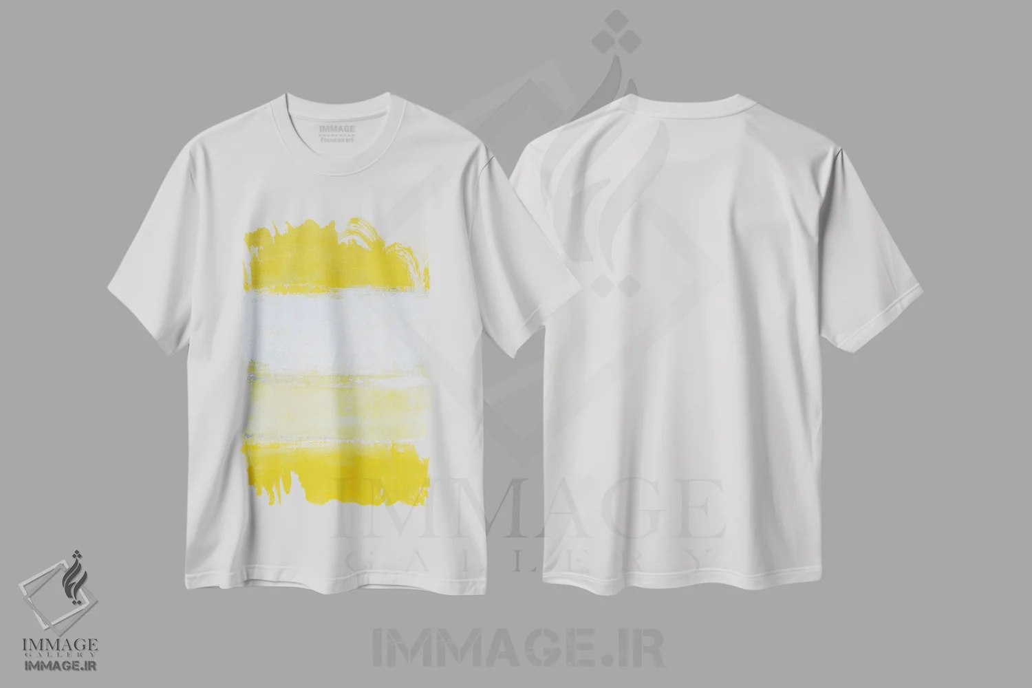تیشرت سفید طرح دار "عکس فوری" اثر کارول لین تایس | فروشگاه ایماژ