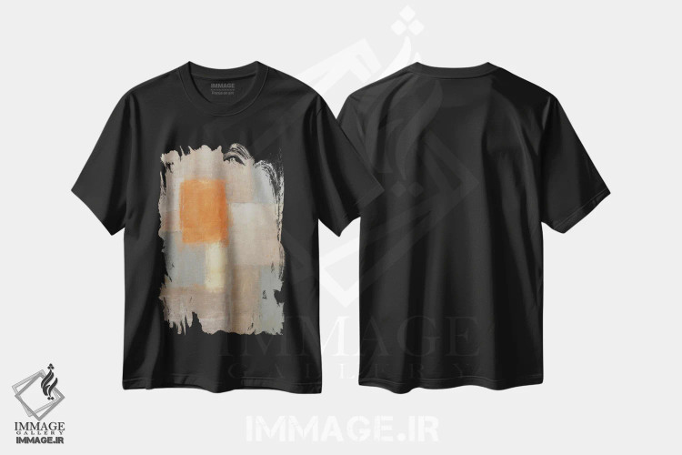 تیشرت مشکی طرح دار "کاملاً مناسب" اثر کارول لین تایس | فروشگاه ایماژ