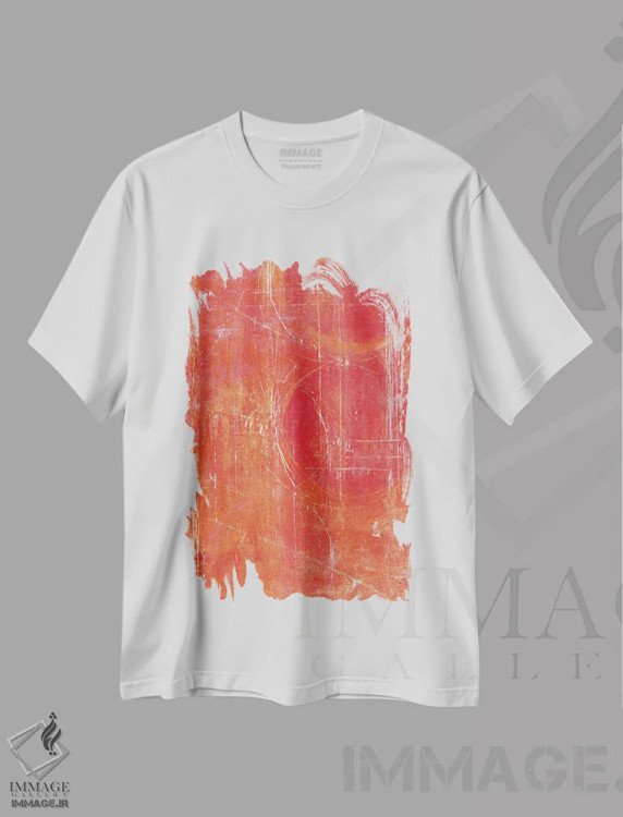 تیشرت سفید طرح دار "رقص" اثر کارول لین تایس | immage.ir