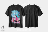 تیشرت مشکی طرح دار بدعت، هنر دیجیتال اثر کازمو | فروشگاه ایماژ