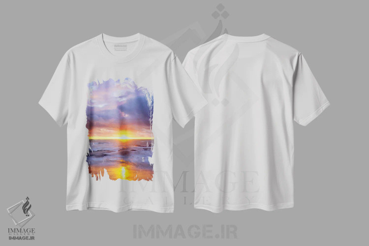 تیشرت سفید طرح دار آثار کریستوفر تالبوت فرانک - فروشگاه ایماژ