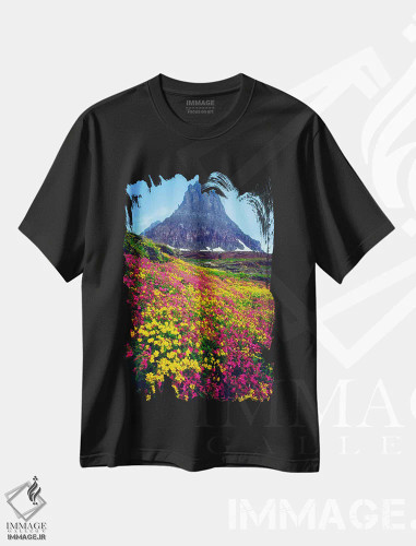 تیشرت مشکی طرح دار آثار کریستوفر تالبوت فرانک - immage.ir