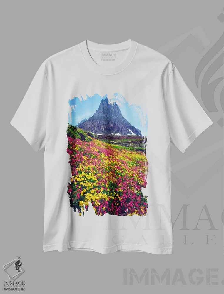 تیشرت سفید طرح دار آثار کریستوفر تالبوت فرانک - فروشگاه ایماژ