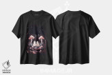 تیشرت مشکی طرح دار ارواح دوقلوی قارچی، دکوراسیون جایگزین اثر امانوئلا کاراتونی | فروشگاه ایماژ