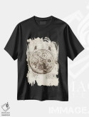 تیشرت مشکی طرح دار اجزای داخلی رولکس، تزئینی اثر کورنل ولاد | فروشگاه ایماژ