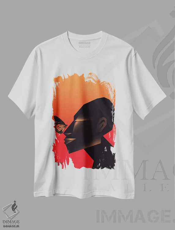 تیشرت سفید طرح دار خشک I، هنر آمریکایی آفریقایی تبار اثر وی کالونتو | immage.ir