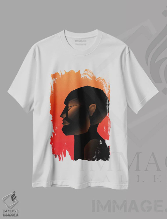تیشرت سفید طرح دار خشک II، هنر آمریکایی آفریقایی تبار اثر وی کالونتو | immage.ir