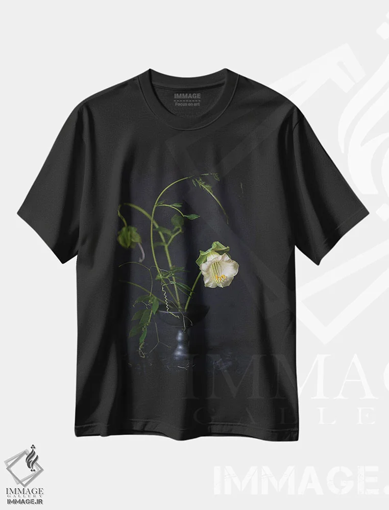 تیشرت مشکی طرح دار کوبیا اسکندنس، مدیوم اثر کورنلیا وبر | immage.ir