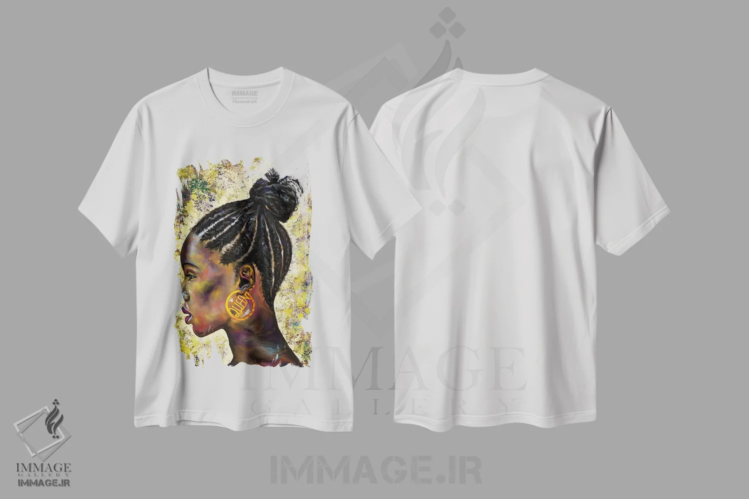 تیشرت سفید طرح دار آثار کریکس توور ادوین - immage.ir