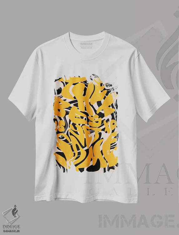 تیشرت سفید طرح دار بهترین ها هنوز نیامده اند، تزئینی اثر کروموآی | فروشگاه ایماژ