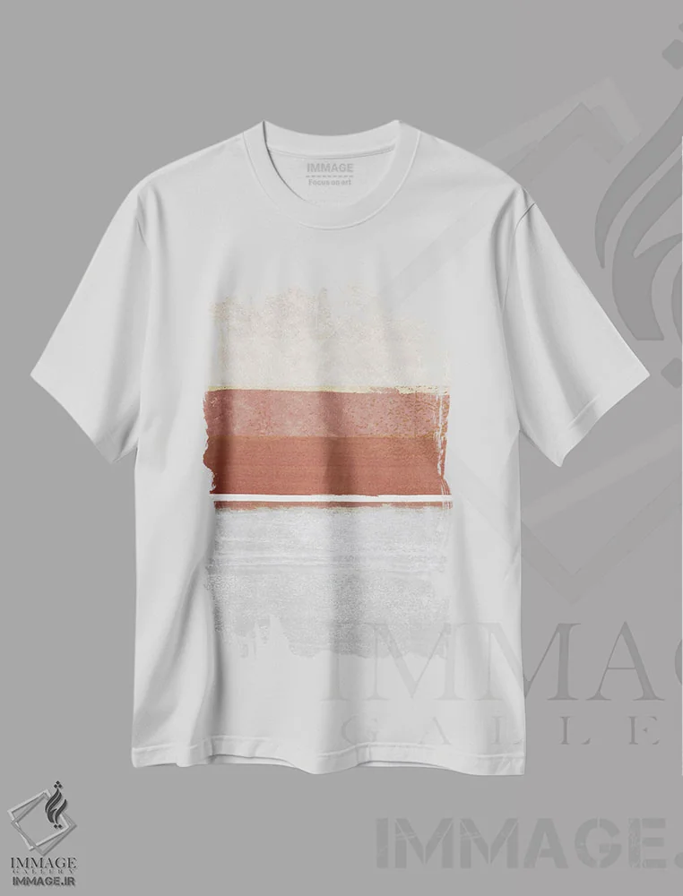 تیشرت سفید طرح دار احساسات مشابه I اثر دن منیلی | فروشگاه ایماژ