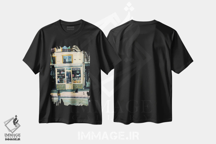 تیشرت مشکی طرح دار در برابر نفرت مقاومت کن، تزئینی اثر دبورا ایو آلاسترا | immage.ir