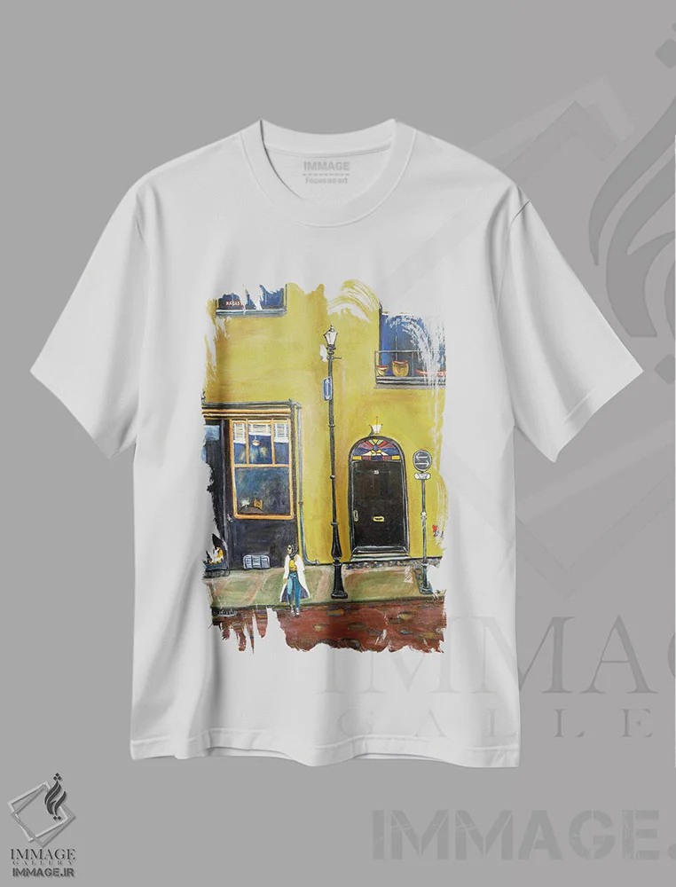 تیشرت سفید طرح دار کدام مسیر؟، هنر فاخر معاصر اثر دبورا ایو آلاسترا | immage.ir