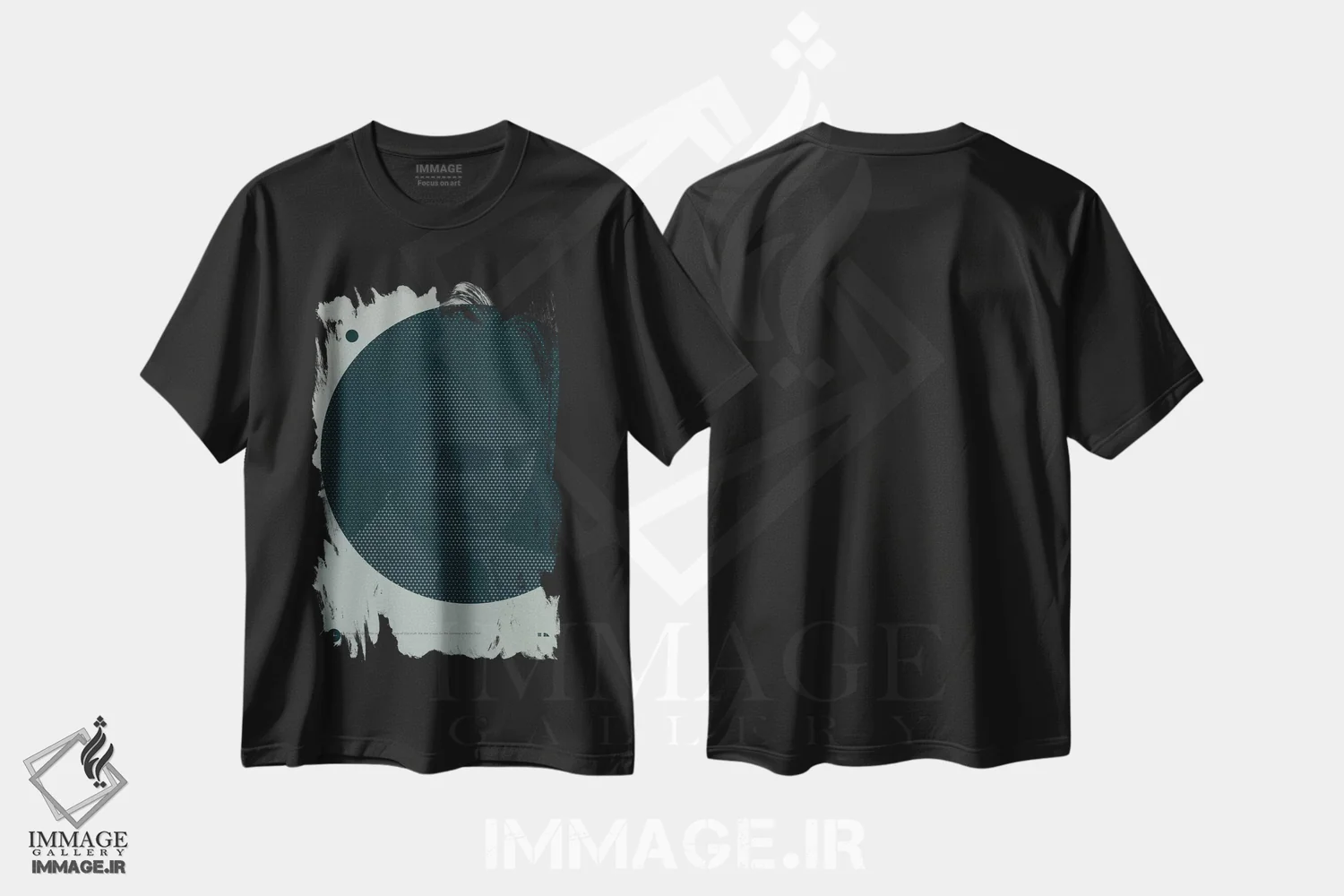 تیشرت مشکی طرح دار کارل سیگن، هنر دیجیتال اثر طراحی ۲۰۴۶ | immage.ir