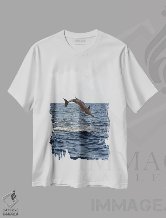 تیشرت سفید طرح دار آثار دیوید فلیتهام - فروشگاه ایماژ