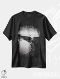 تیشرت مشکی طرح دار آبگیر و برکه، عکاسی سیاه و سفید اثر دوریت فوگ | فروشگاه ایماژ