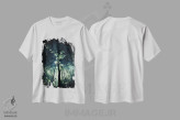 تیشرت سفید طرح دار سایه بان، مدیوم اثر دوریت فوگ | فروشگاه ایماژ