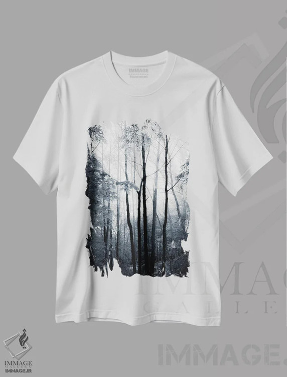 تیشرت سفید طرح دار روح های کهن، مدیوم اثر دوریت فوگ | فروشگاه ایماژ